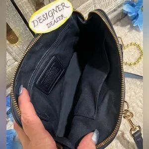 Coach | Bags | Coach Mini Sierra Colorblock Satchel Dark  COACH Mini Sierra Colorblock Satchel Dark Navy Taupe EUC 37249 main image 0